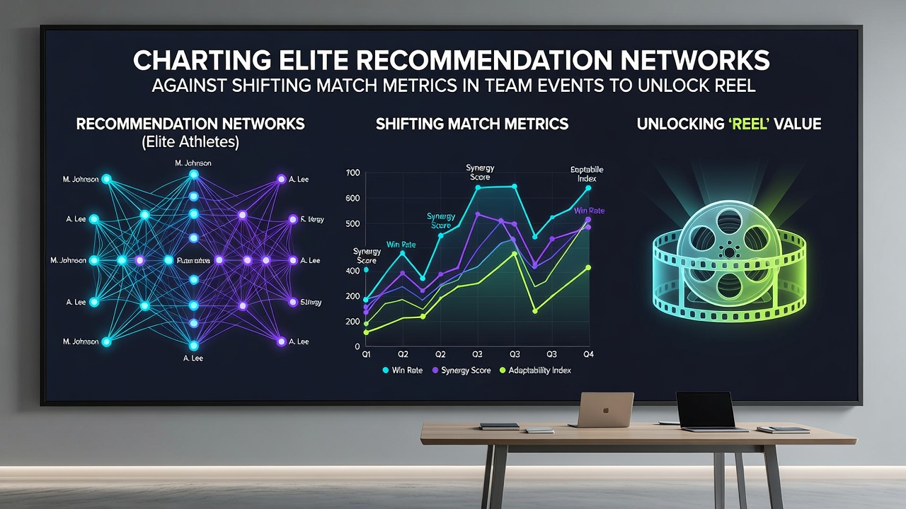 Illustration von Multi-Channel-Funding-Routen und Reel-Incentives im Kontext von Team-Events und Match-Metriken