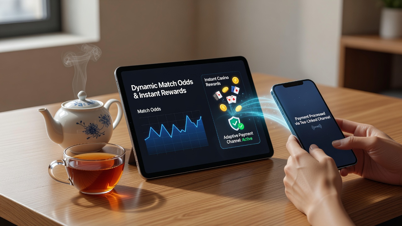 Dynamische Match-Odds und Instant-Rewards über adaptive mobile Kanäle in Team-Events synchronisiert
