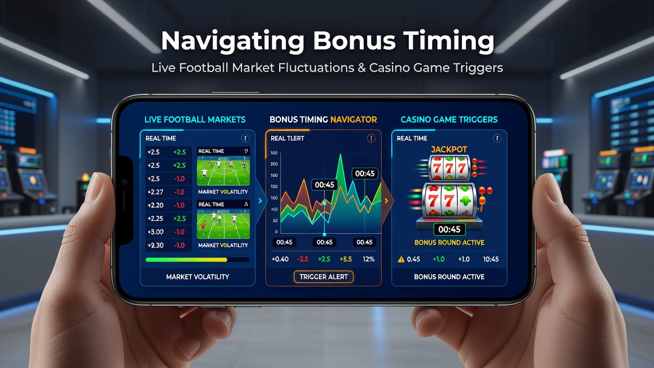 Synchronisation von Bonus-Timing mit Live-Fußball und Casino auf mobilen Geräten